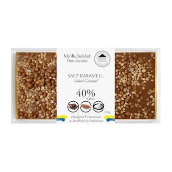 40% Choklad - Salt Karamell 100g (x 10st)