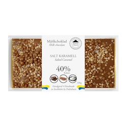 40% Mjölkchoklad - Salt Karamell 100g (x 10st)