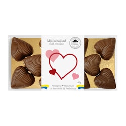 Små Hjärtan - 40% Mjölkchoklad 100g (x 10st)