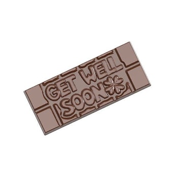 Wishes - 70% Mörk Choklad - Get Well Soon 40g (x 32st)