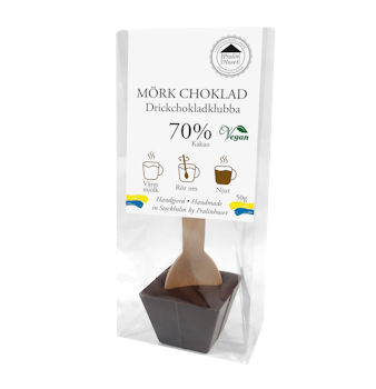 Drickchoklad - 70% Choklad - Ren Choklad (x 15st)