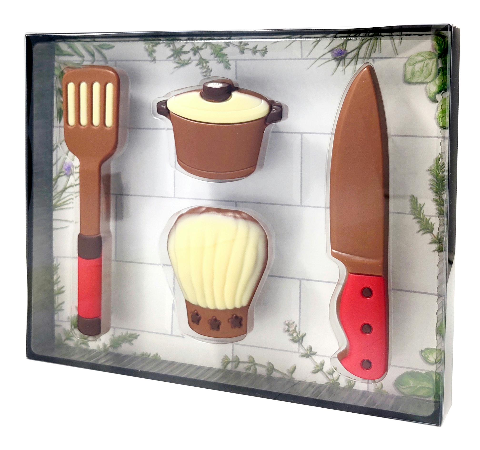 Chokladfigur - Cooking Set 125g (x 5st)