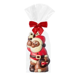 Chokladfigur - Santa with Present 75g (x 10st)