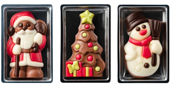 Gift Box Christmas Figures 10g/st (x 36st blandade motiv)
