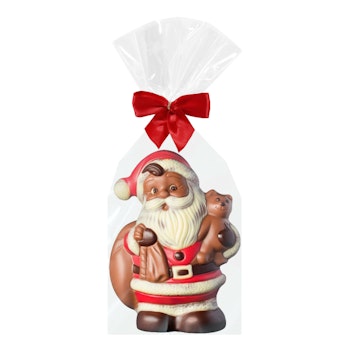 Chokladfigur - Santa with Teddy 300g (x 4st)