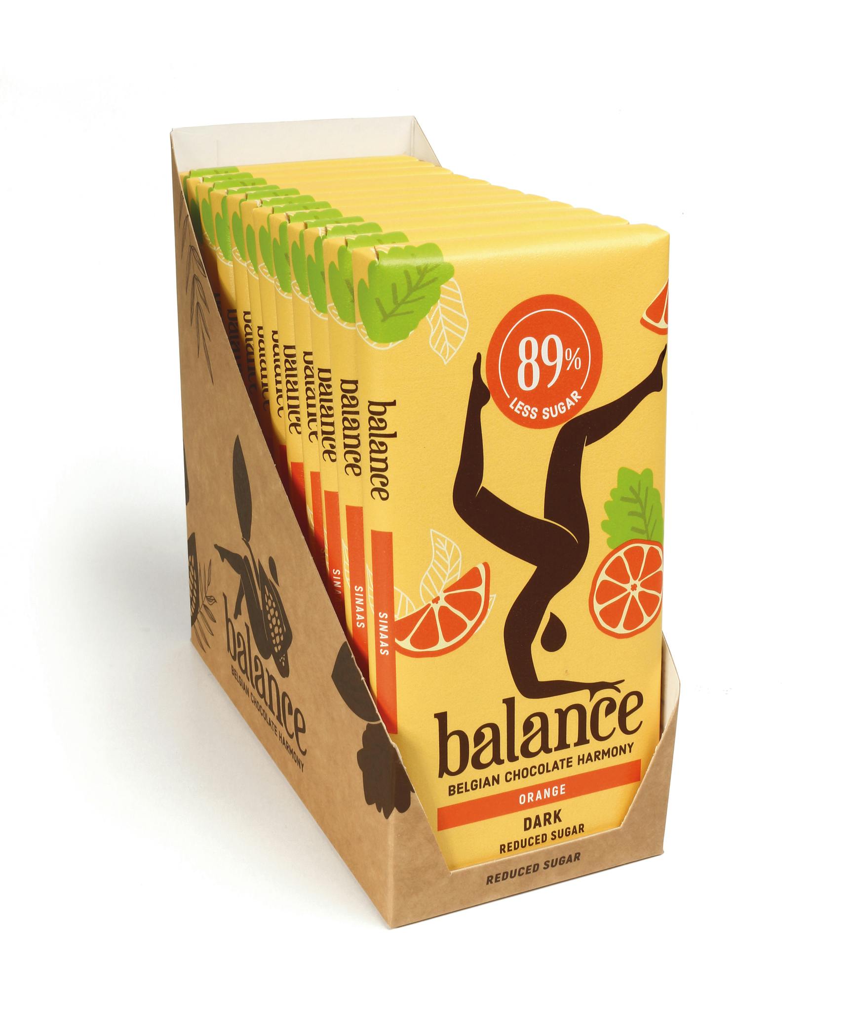 Balance Sockerfri Apelsin Mörk 100g (x 12st)
