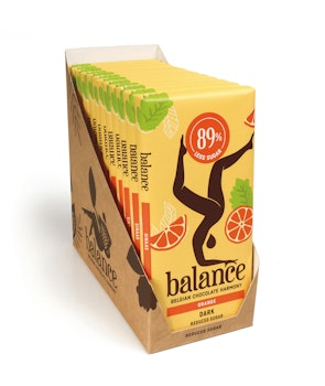 Balance Sockerfri Apelsin Mörk 100g (x 12st)