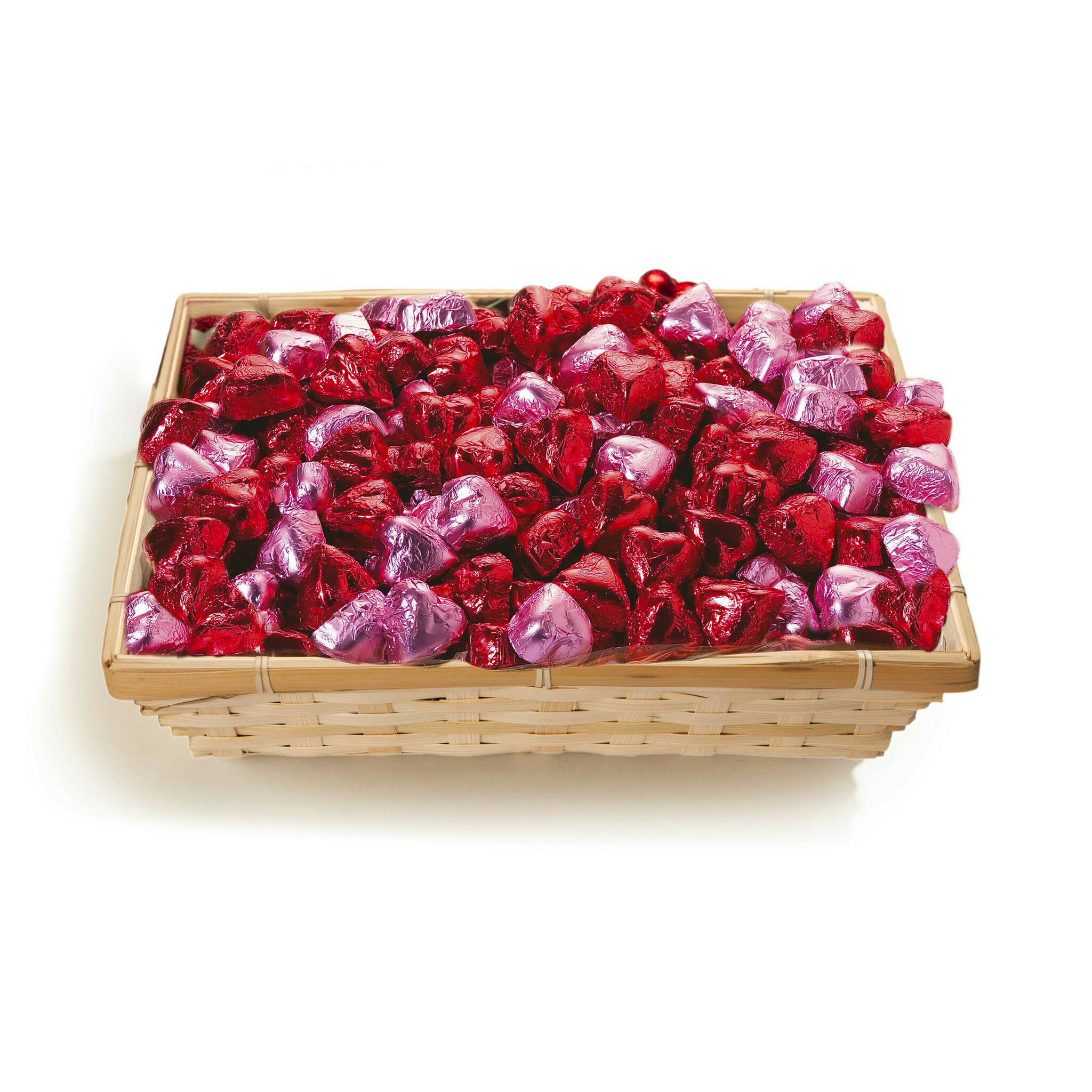 Röda & Rosa Hjärtan - PralinKorg 2,5kg (x 1st)