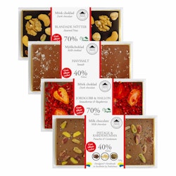 Mixlåda 15 - Sockerfri Choklad (20st i KRT/4 sorter)