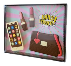 Chokladfigur - Girl Power 135g (x 5st)