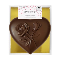 My Heart Chokladhjärta - Mörk 90g (x 8st)