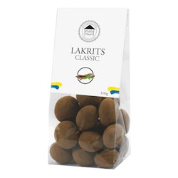Lakritskulor - CLASSIC Lakritspulver 100g (x 10st)