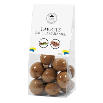 Lakritskulor - SALTED CARAMEL 100g (x 10st)
