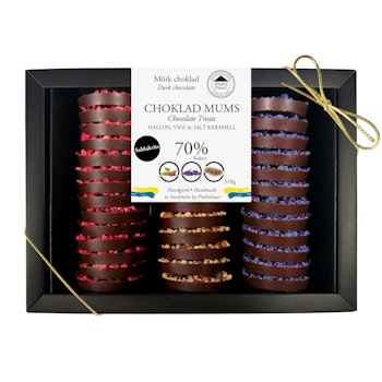 MUMS - 70% Choklad Saltlakrits 310g (x 2st)