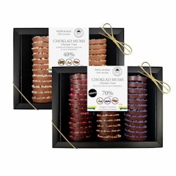 MUMS - 70% Saltlakrits & 40% Choklad (x 1st av varje)