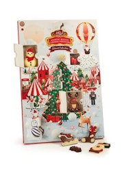 Julkalender - Julfigurer Ren Choklad 295g  i display (x 12st)