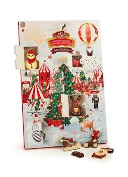 Julkalender - Julfigurer Ren Choklad 295g  i display (x 12st)