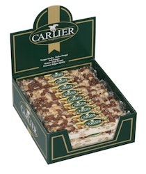 Carlier Nougat - CLASSIC Mandel & Hasselnötter 100g (x 24st KRT)