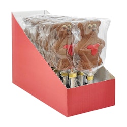 Lollipop - Björn med Hjärta 35g (x 18st i display)
