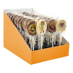 Lollipop -  Halloween Mix 25g (x 36st bl. motiv i display kartong)
