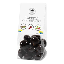 Lakritskulor - CHILI HALLON 100g (x 10st)