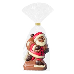 Chokladfigur - Santa on Skates 50g (x 12st)