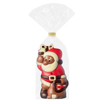Chokladfigur - Santa with Present 75g (x 10st)