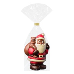 Chokladfigur - Santa with Bag & Teddy 75g (x 8st)