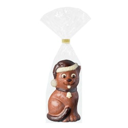 Chokladfigur - Winter Cat 75g (x 10st)