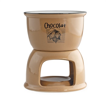 Fondue Set med 2st Gafflar (x 4 set per KRT)