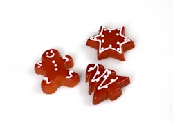 Julfigurer Mix 32g Marsipan (x 35st)