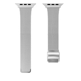 Lyxigt Milanese Mesharmband Till Apple Watch - Silver