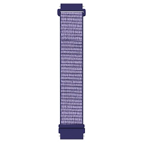 Armband För Smartwatch 20mm Nylon - Marinblå