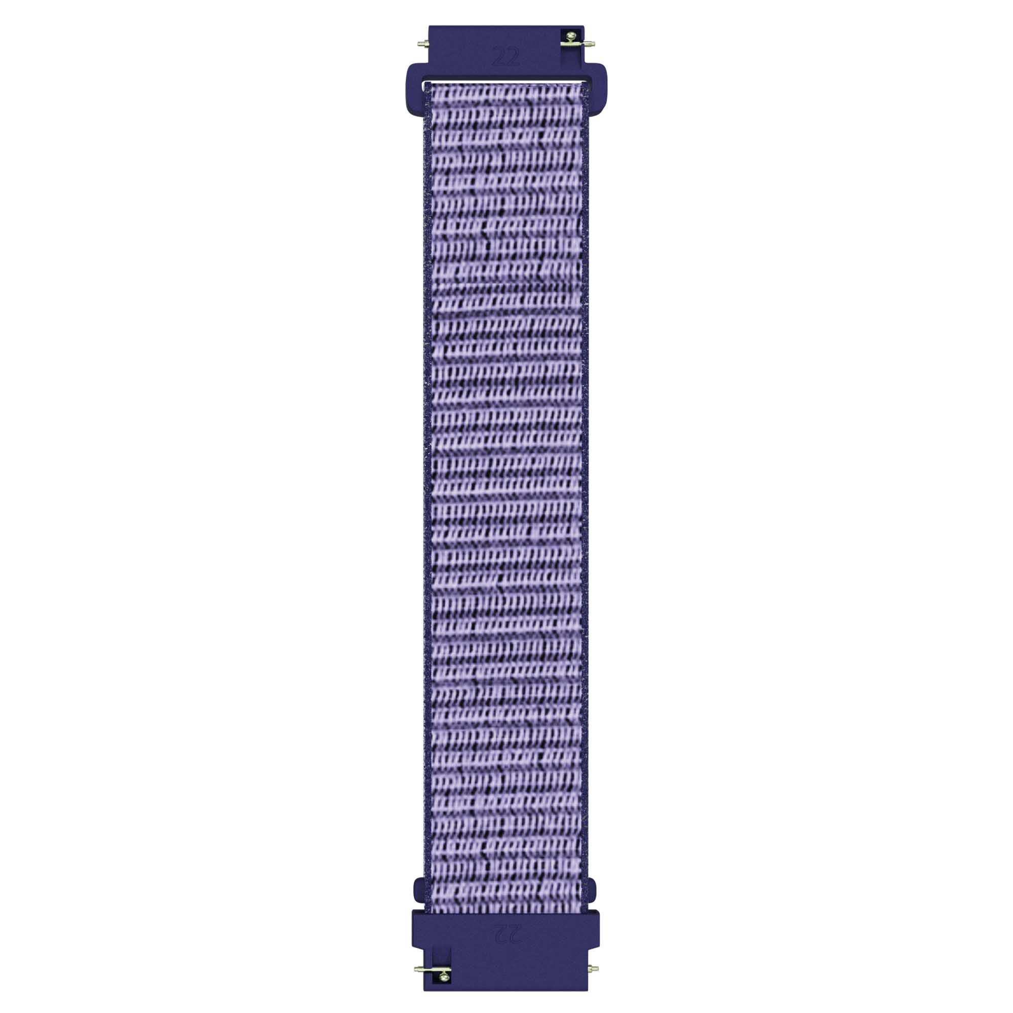 Armband För Smartwatch 20mm Nylon - Marinblå