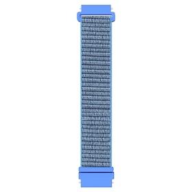 Armband För Smartwatch 22mm Nylon - Ljusblå