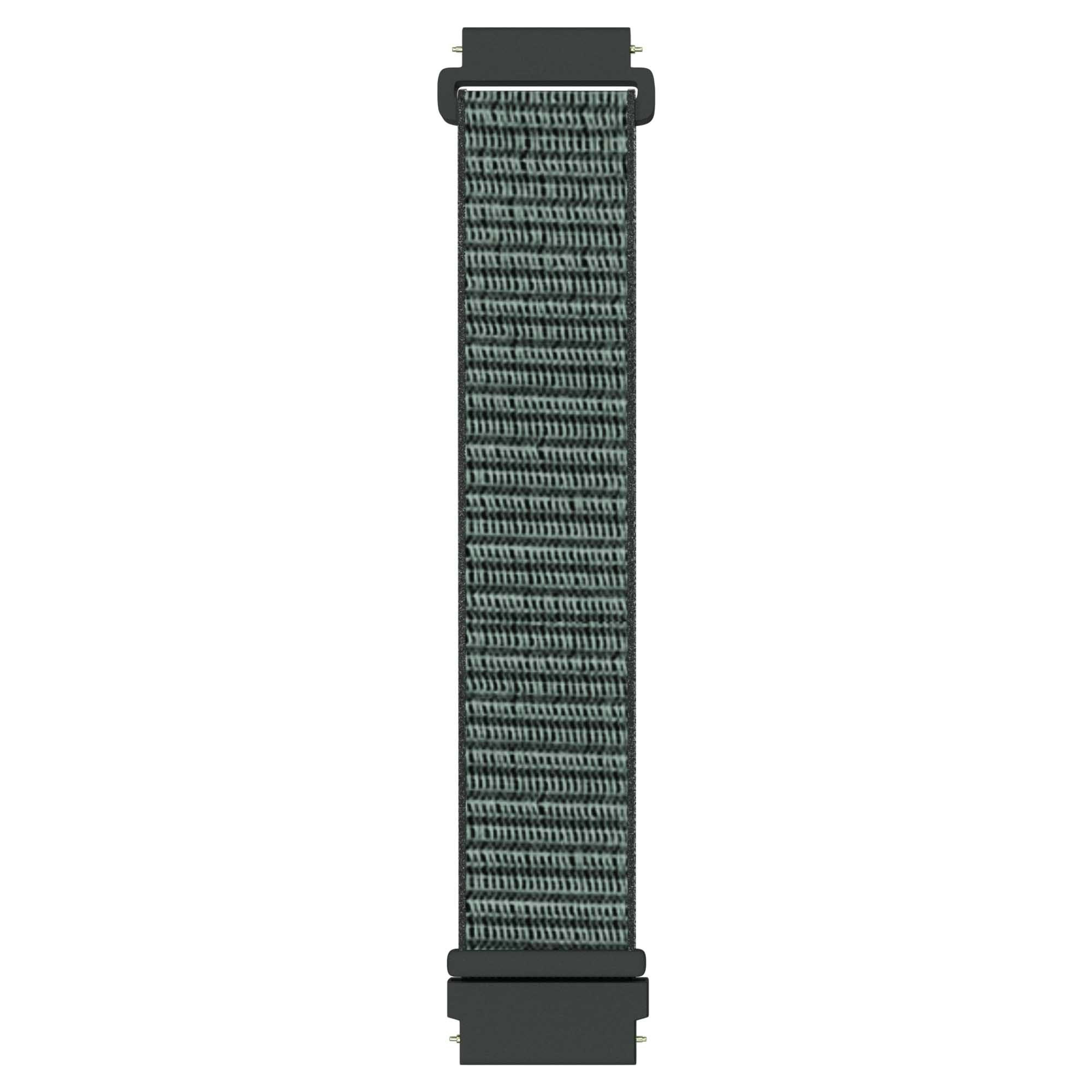 Armband För Smartwatch 22mm Nylon - Grå