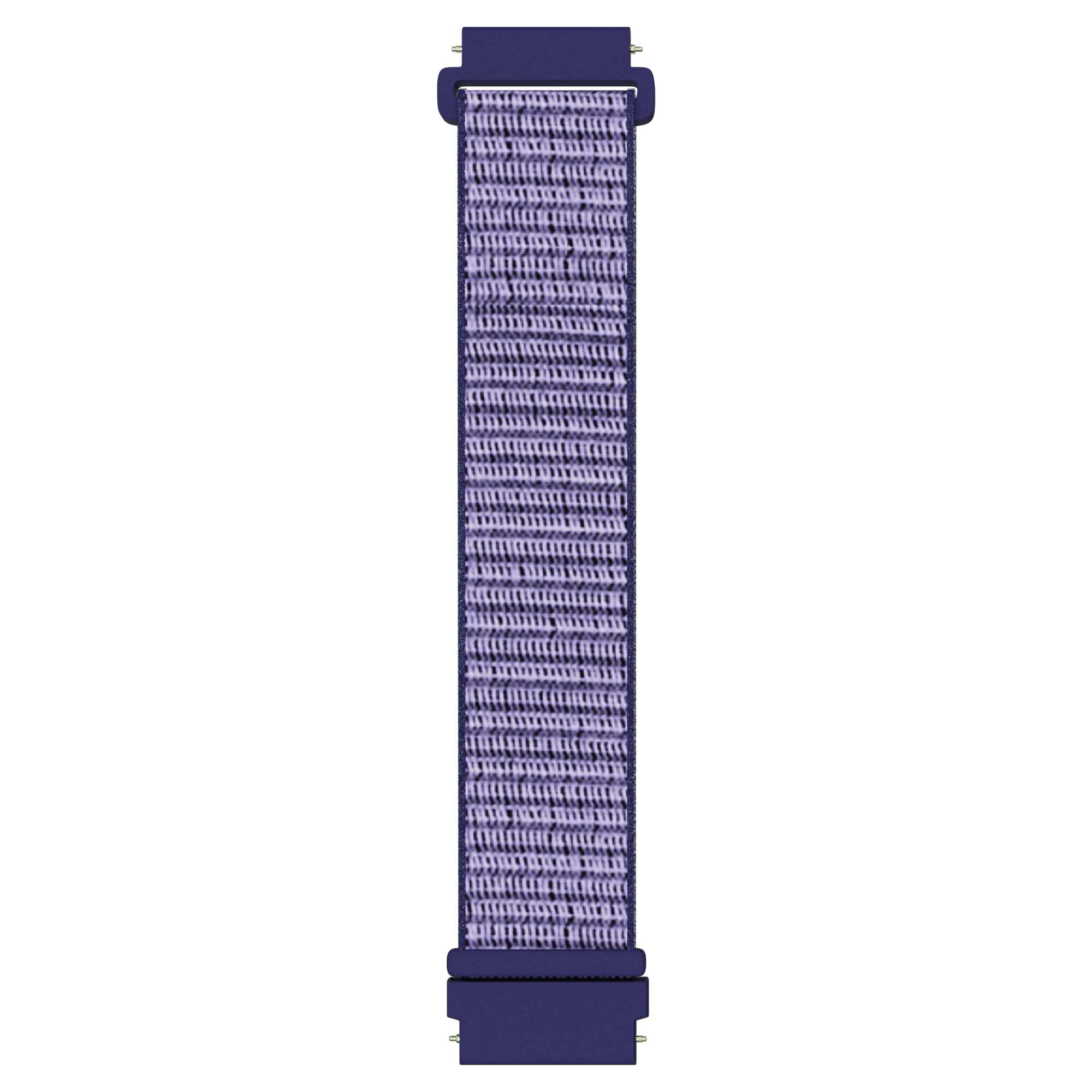 Armband För Smartwatch 22mm Nylon - Marinblå