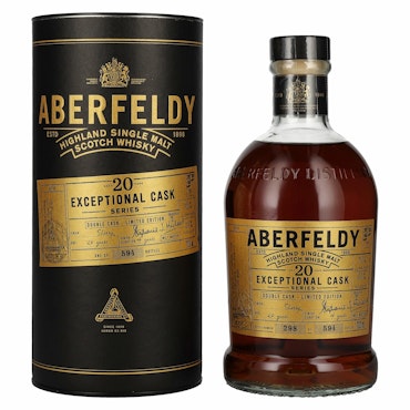 Aberfeldy 20 Years Old EXCEPTIONAL CASK Series Sherry Finished 54% Vol. 0,7l in Giftbox