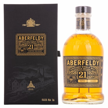 Aberfeldy 21 Years Old Highland Single Malt 40% Vol. 0,7l in Giftbox