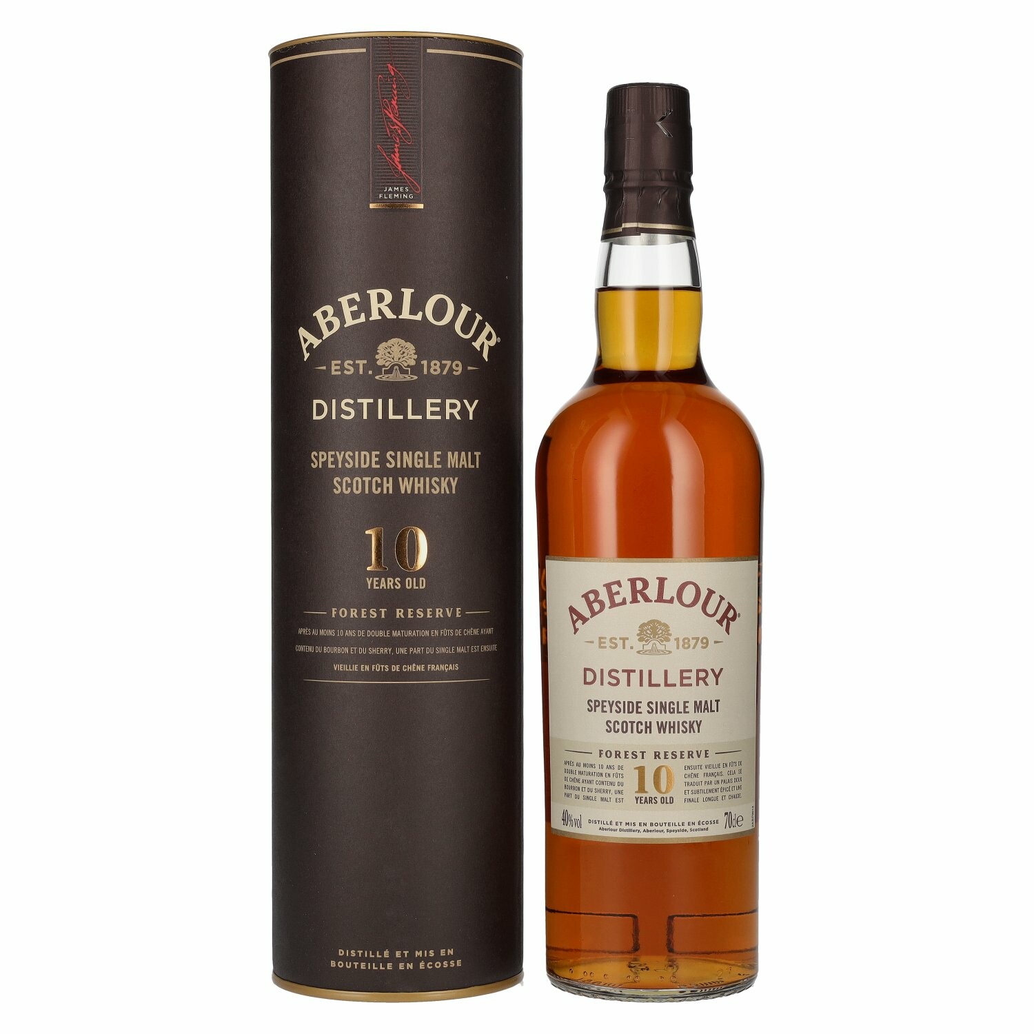 Aberlour 10 Years Old FOREST RESERVE Speyside Single Malt 40% Vol. 0,7l in Giftbox