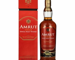 Amrut Indian Single Malt SPECIAL LIMITED EDITION Madeira Finish 50% Vol. 0,7l in Giftbox
