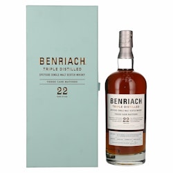 Benriach 22 Years Old Triple Distilled Three Cask Matured 46,8% Vol. 0,7l in Giftbox