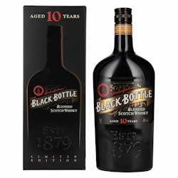 Black Bottle 10 Years Old Blended Scotch Whisky 40% Vol. 0,7l in Giftbox
