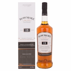 Bowmore 15 Years Old GOLDEN & ELEGANT Travel Exclusive 43% Vol. 1l in Giftbox