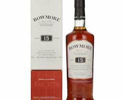Bowmore 15 Years Old Islay Single Malt 43% Vol. 0,7l in Giftbox