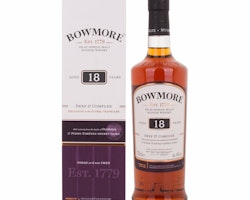 Bowmore 18 Years Old DEEP & COMPLEX Travel Exclusive 43% Vol. 0,7l in Giftbox