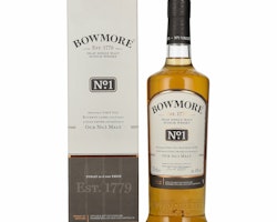Bowmore N°1 MALT Islay Single Malt 40% Vol. 0,7l in Giftbox