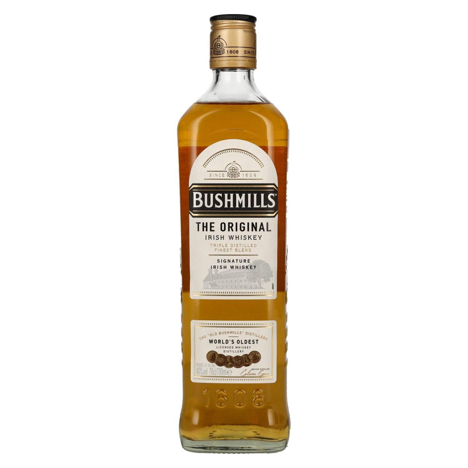 Bushmills Triple Distilled Original Irish Whiskey 40% Vol. 0,7l