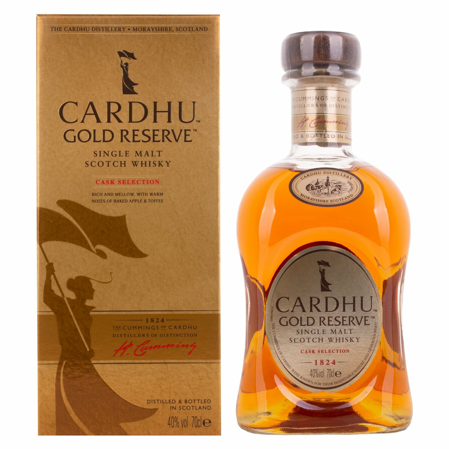Cardhu Gold Reserve Cask Selection Single Malt Scotch Whisky 40% Vol. 0,7l in Giftbox