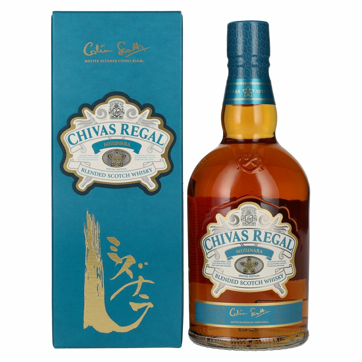 Chivas Regal MIZUNARA Blended Scotch Whisky 40% Vol. 0,7l in Giftbox